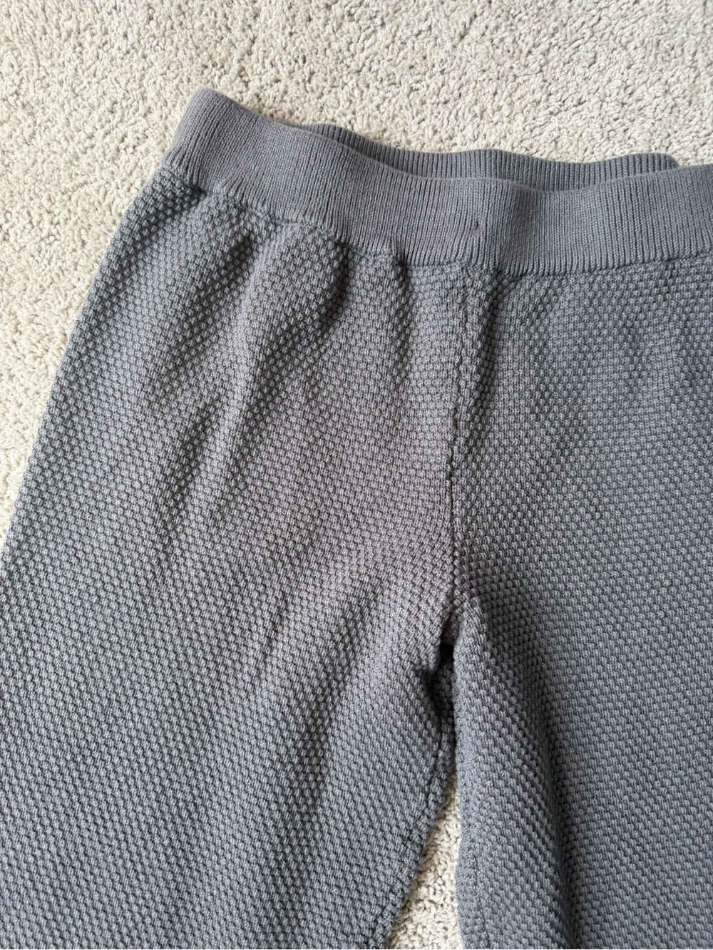 Free People Beach Gray Knit Sweatpants Size Medium - Picture 3 of 6